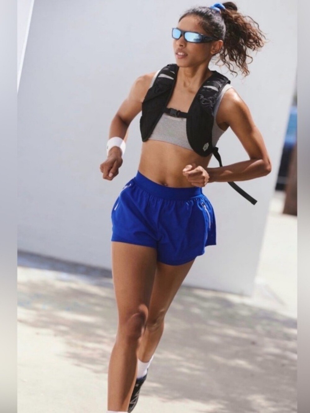 Nwt Free People Movement Stinger Shorts Blue Size Large